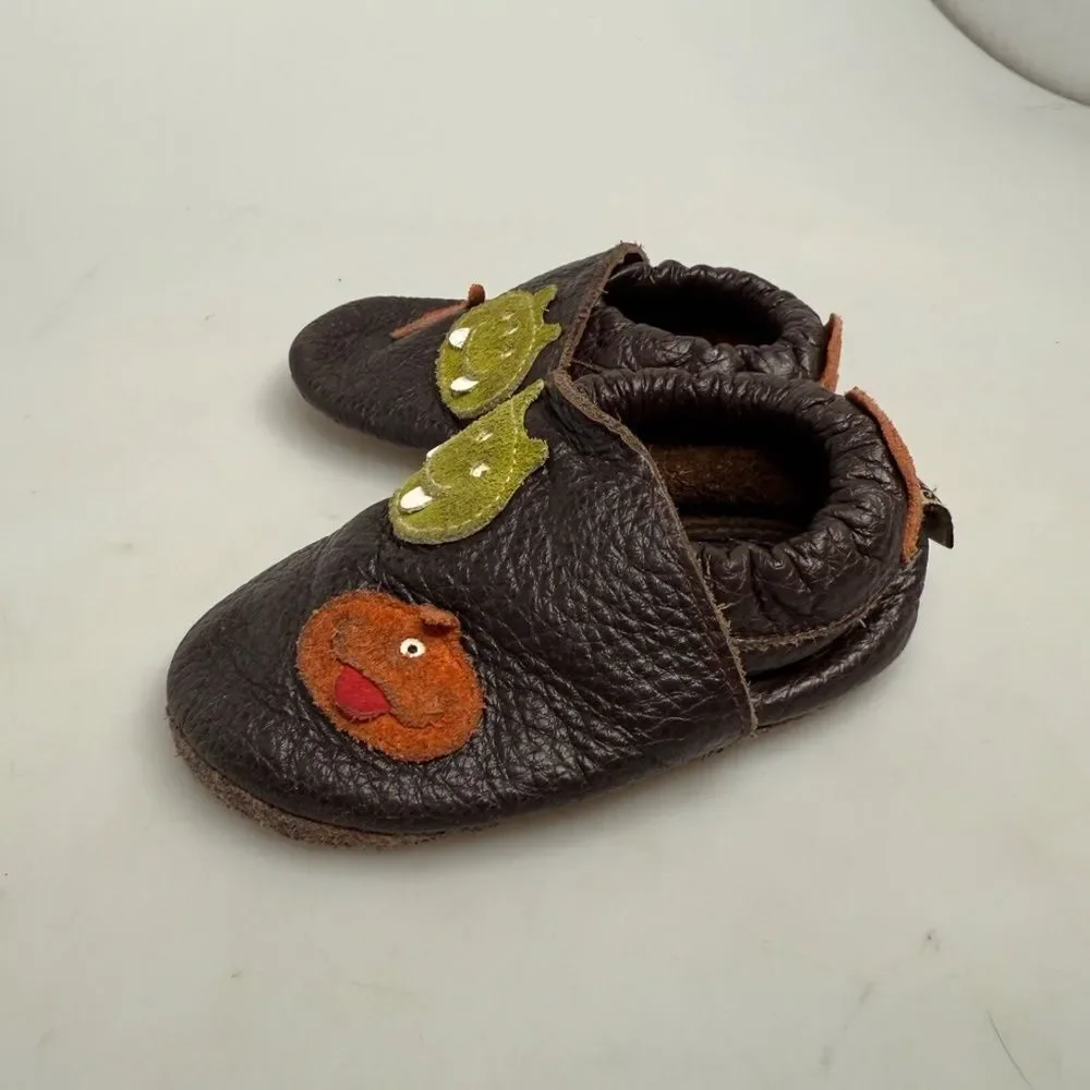 Sho Shoos Leather Toddler Shoes Size 8.5 Brown Alien Design – South Africa
